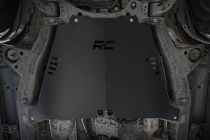 Toyota Tacoma Catalytic Converter Shield - Rough Country - Anti-Theft Skid Plate, 14-gauge Steel - '16-'23 Toyota Tacoma Catalytic Converter Shield - Rough Country - Anti-Theft Skid Plate, 14-gauge Steel - '16-'23